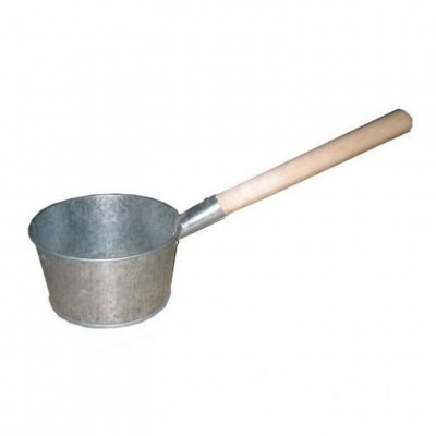 Ковш 1,5 л банный, оцинкованный